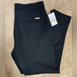 Michael Michael Kors black ponte pull on trousers Petite small